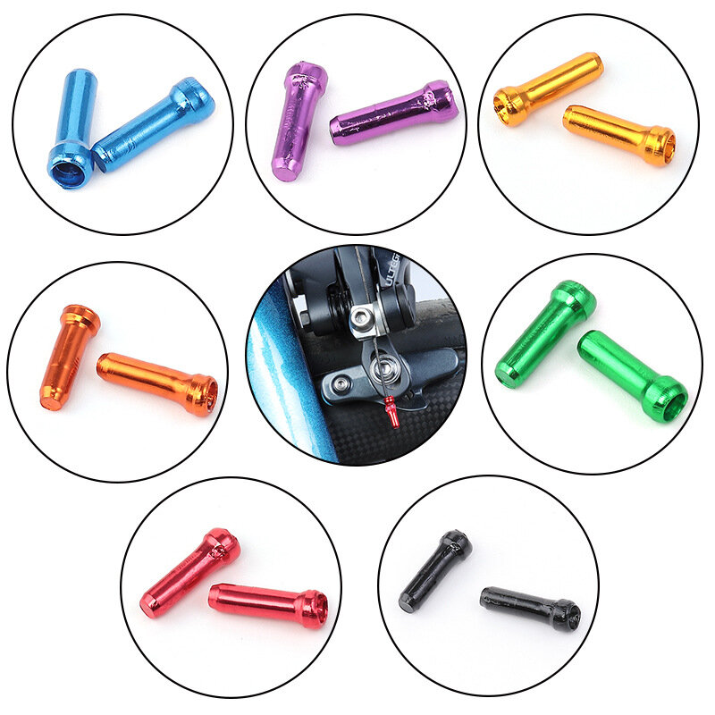 Resortes de freno retráctiles de acero inoxidable, tapa trasera de cable de línea de cambio colorida, accesorios para patinete eléctrico Xiaomi M365