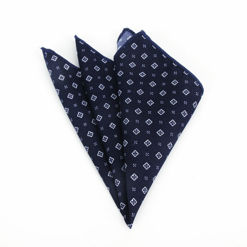 New Pocket Square For Men Women Floral Chest Towel Hanky Gentlemen Hankies Men's Suits Handkerchief Print Pocket Towel