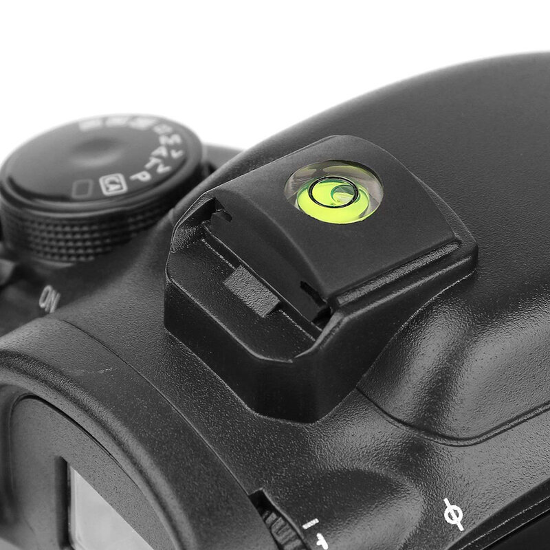 캐논 니콘 올림푸스 파나소닉 펜탁스 후지필름 DSLR SLR 카메라 용 4 팩 핫슈 커버, 버블 스피릿 레벨 프로텍터 커버