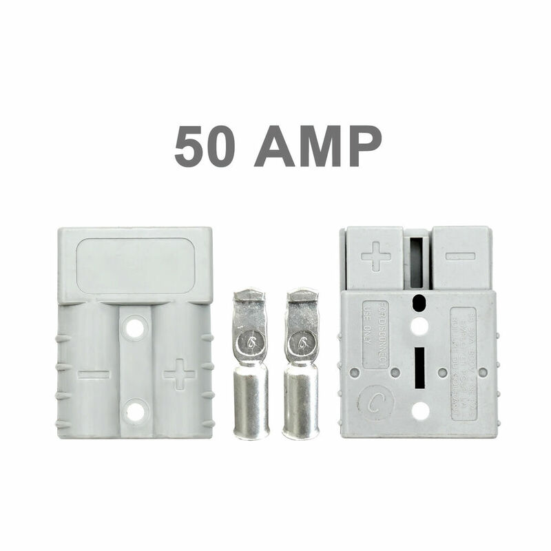 Voor Anderson Stijl Plug Connectors 50 Amp 6awg 12-24V Dc Power Tool Motorfiets Socket Adapter Motorfiets Accessoires
