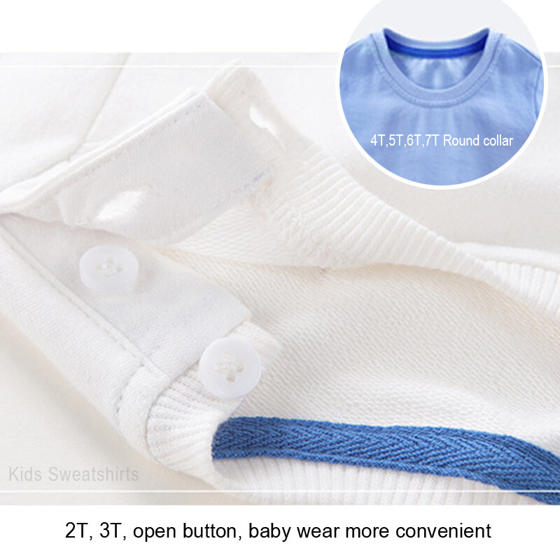 Dzieci Baby Boy bluzy 2021 wiosna jesień prezent urodzinowy dla dzieci z długim rękawem Cartoon zwierząt maluch bluzy new fashion