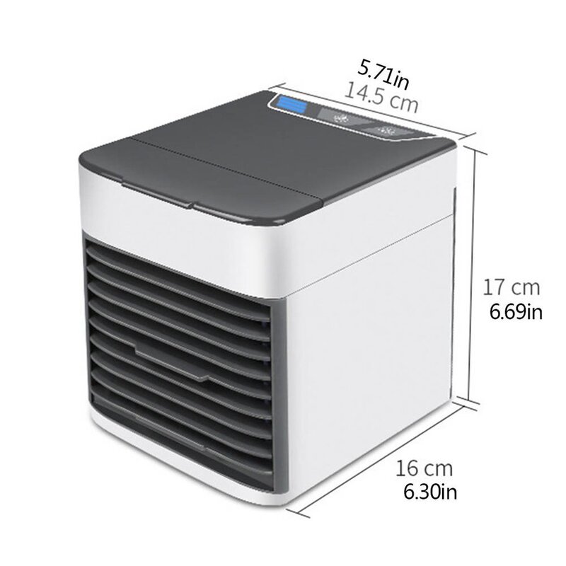 Air Coolerพื้นที่ส่วนบุคคลCooler Quick & Easy Way to Coolๆพื้นที่Air Conditionerพัดลมอุปกรณ์บ้านสำนักงานโต๊ะ
