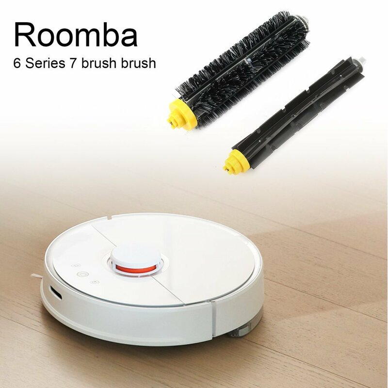 Vacuum Cleaner Part Side Brush Vacuum Cleaner Filter Glue Brush Flat Comb Brush Circular Rolling Brush For irobot roomba