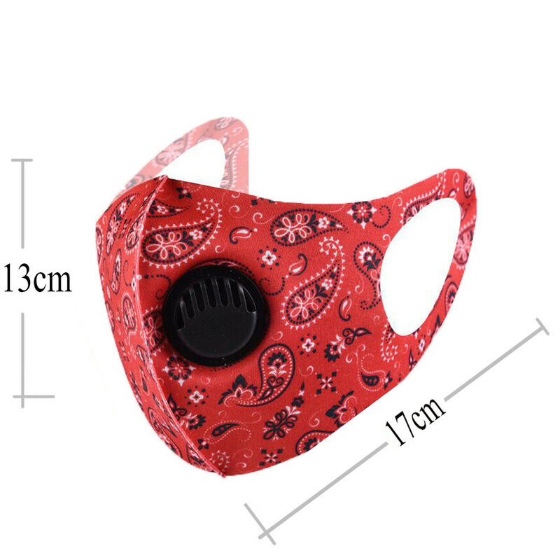 Unisex Cycling Dustproof Breathable Mask Adult Washable Reusable Anti-dust Anti-spitting Protective Face Cover Maske Respirator