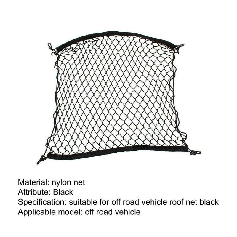 Roof Net High Strength Convenient Nylon Mesh Elastic Cargo Cover Net for SUV