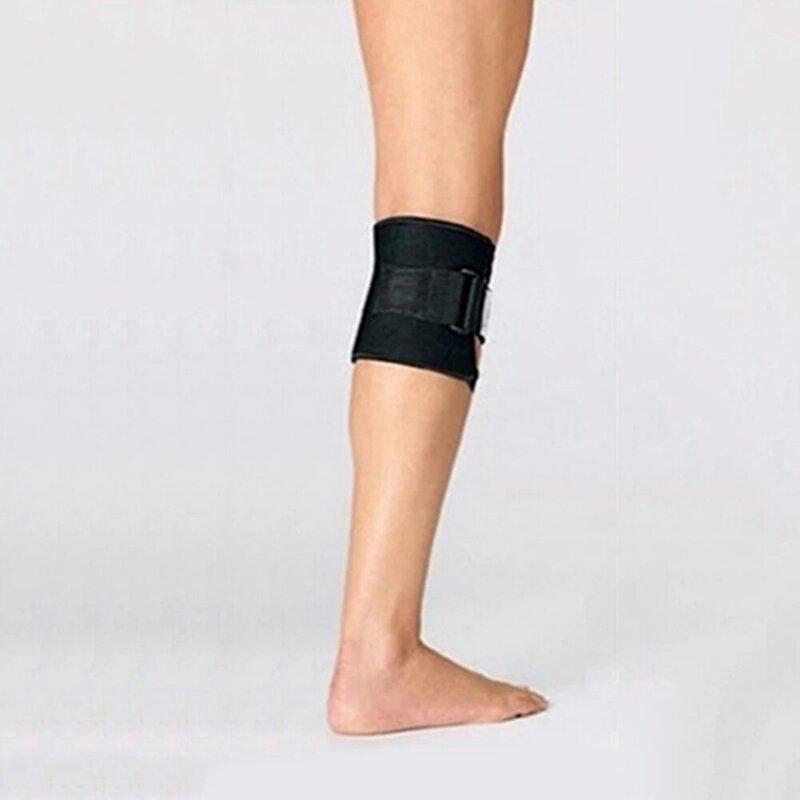 1pc magnetyczna opaska na kolano s Fitness sportowy relaks orteza stawu skokowego wsparcie kolana szelki ochraniacze na kolana kolana podkładka ochronna opaska na kolano