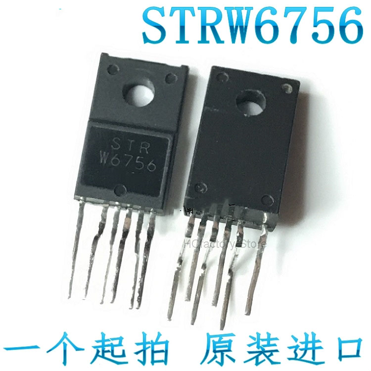 Original 5Pcs STR-W6756 TO220F-6 STRW6756 TO-220F-6 W6756 TO-220F Switching โมดูลกระจายขายส่งรายการ