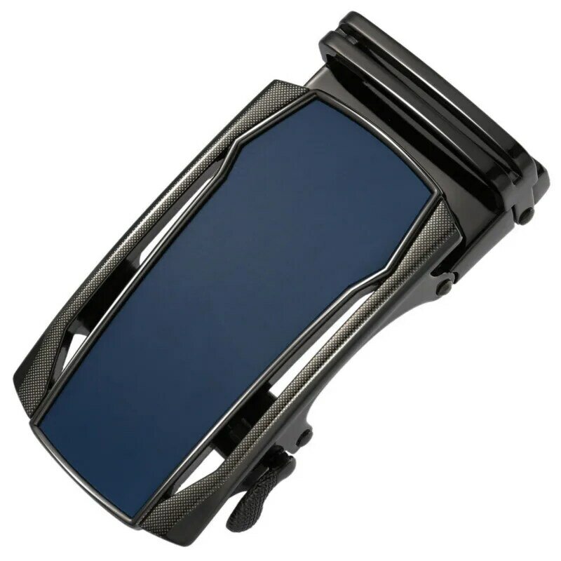 Hebilla automática de aleación para hombre, hebilla de cinturón con placa única de 3,5 cm, trinquete, accesorios de ropa, LY136-22000