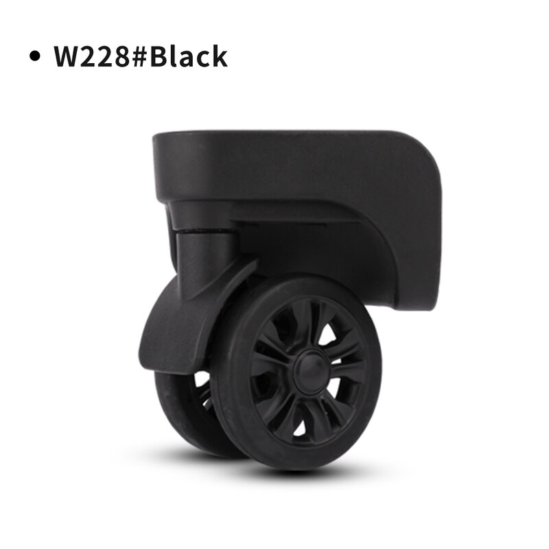 DILONG W228 ruedas de equipaje, caja de carro, reemplazo universal, rueda de goma, reparación, accesorios de alta calidad, rueda de personalización