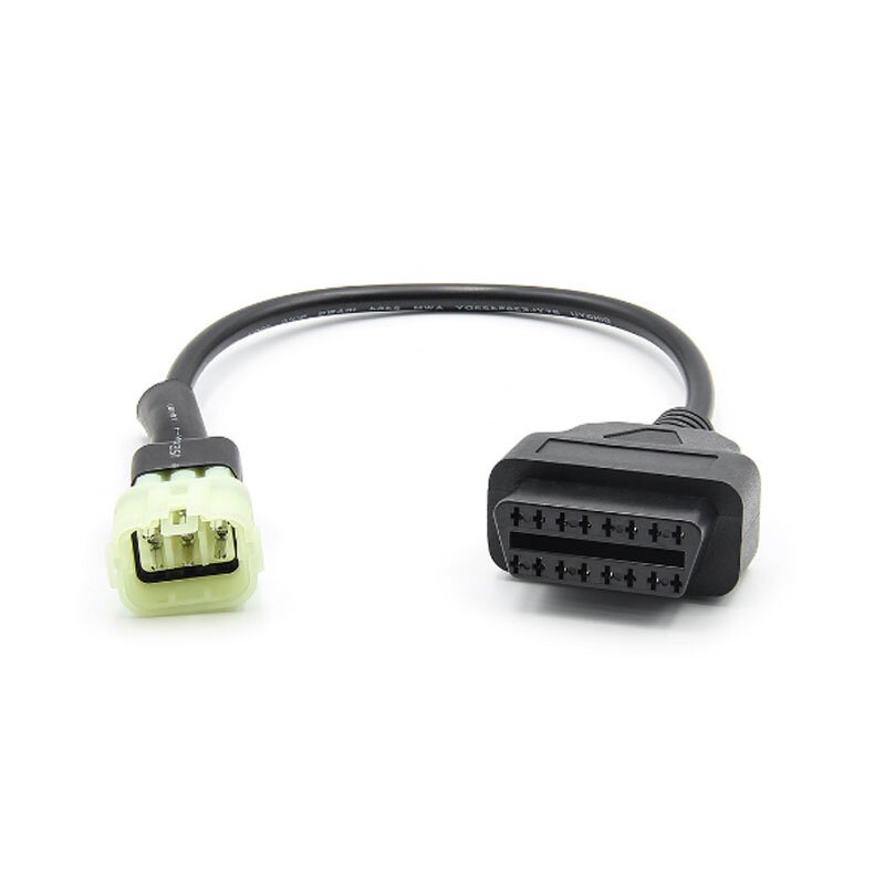 OBD Motorcycle Cable 6 Pin Plug Cable Diagnostic Cable 6Pin to OBD2 16 pin Adapter