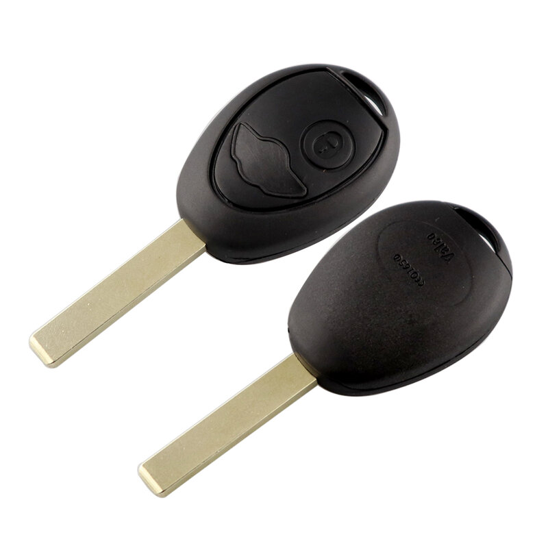 YIQIXIN чехол для ключей брелок для BMW Mini Cooper S R50 R53 Rover 75 для BMW чехол для дистанционного ключа от машины 2 кнопки Замена необработанного лезвия