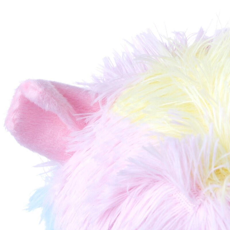 Peluche en alpaga arc-en-ciel, poupée Lama en coton, jouets animaux en peluche