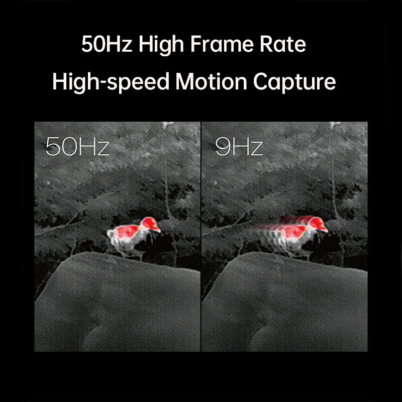 InfiRay التصوير الحراري للصيد العين E3N للرؤية الليلية مؤشر الليزر أحادي العين الخنزير أرنب في الهواء الطلق كشف واي فاي كاميرا حرارية
