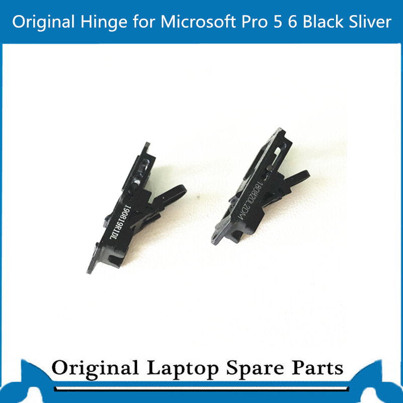 Charnière gauche droite d'origine pour Surface Pro 5 6 béquille connecteur de charnière noir argenté bien travaillé