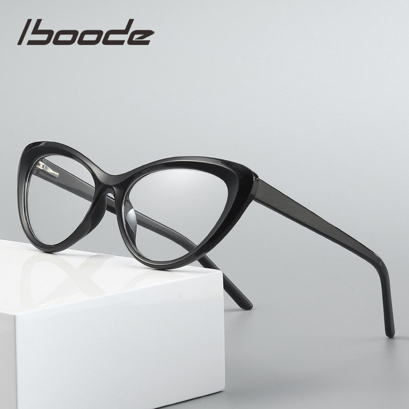 Iboode CAT EYEแว่นตาอ่านผู้หญิงผู้ชายElegant Ultralightแว่นตาPresbyopia Unisexแว่นตาอ่าน + 1.0 1.5 2.5 3.5 4.0