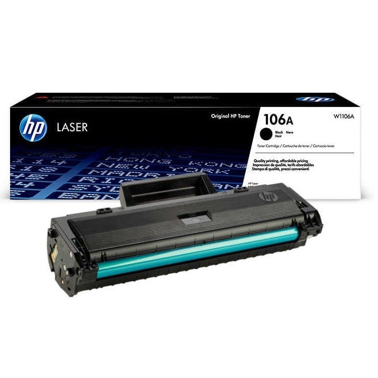 HP 106A W1106A HP M107,MFP 135,MFP 137 Chipli Orginal Toner Quality Prints Reliable Sturdiness Superior Results Favorable Price