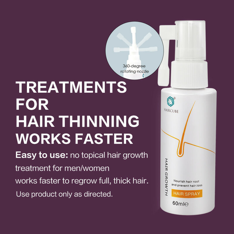 HAIRCUBE produkty stymulujące porost włosów olejek esencja pielęgnacja włosów pielęgnacja włosów Serum wzrostu włosów organiczny anty utrata włosów kosmetyki