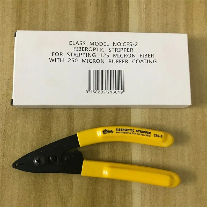 Clauss CFS-2 Fiber optic Stripper For Stripping Pliers Two Holes 125 Micron Fiber with 250μm 2-3mm Buffer Coating CFS 2