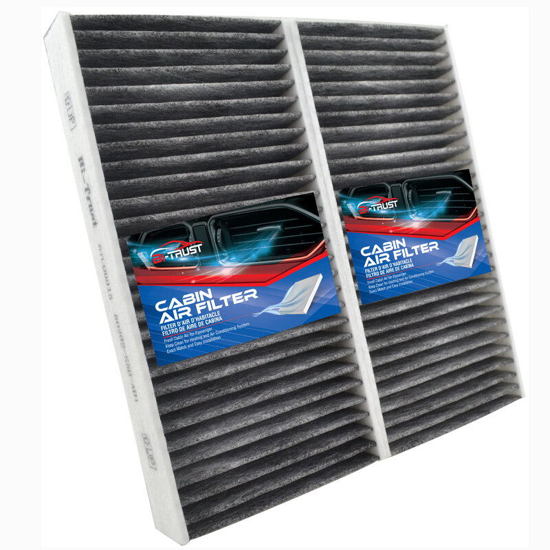 Bi-trust filtr powietrza kabinowego dla 02-06 Acura Rsx EL 02-05 Honda Civic CR-V 80292-S5D-A01 80292-SCV-A01