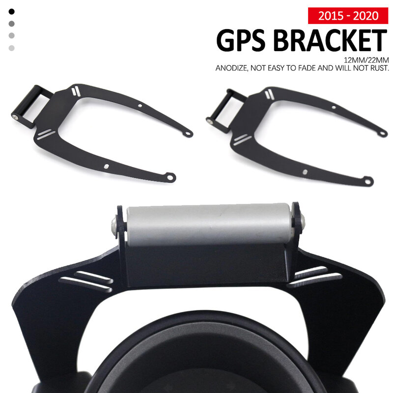 Supporto di adattamento del supporto del piatto di GPS di navigazione GPS/SMART PHONE del motociclo per Yamaha NMAX N MAX nmax N-MAX 155 125 2015 - 2020 2019