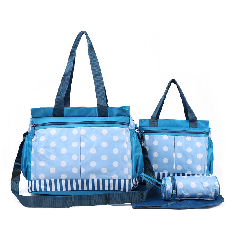 Сумка-тоут для мам 4 шт./лот, уличная дорожная сумка для подгузников, органайзер для детской коляски, сменные мешки