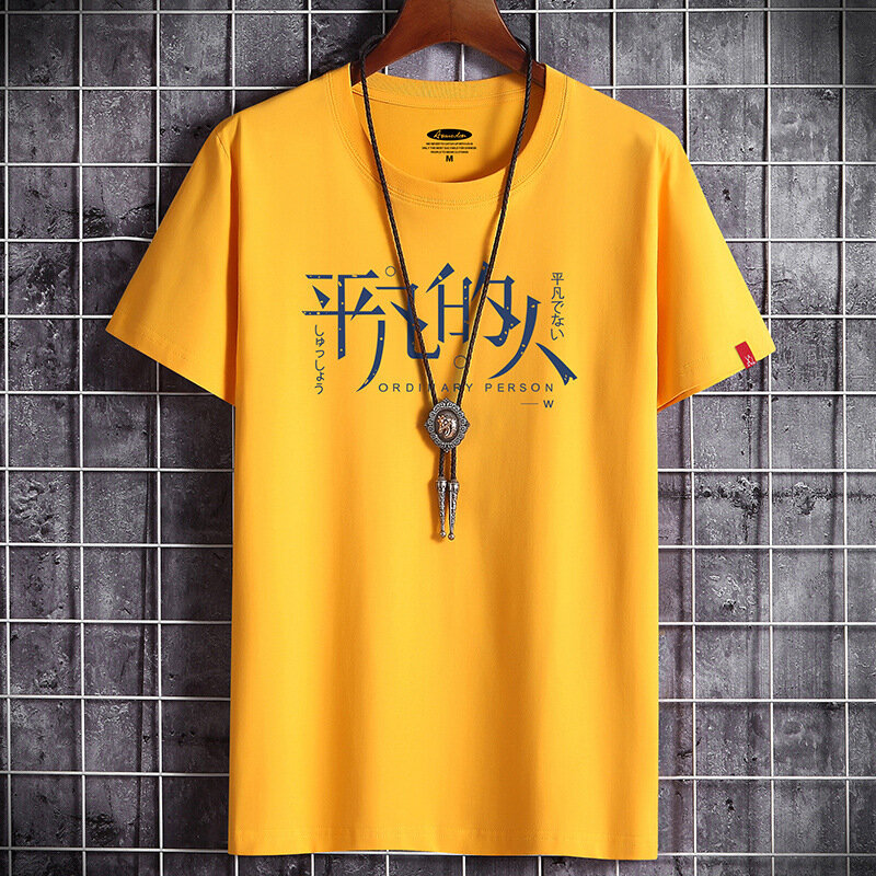 Zomer Anime T-shirt Harajuku Alternatieve Gothic Kleding Punk Streetwear T-shirt Voor Mannen 2022 Grafische Hip Hop Oversized T-shirt