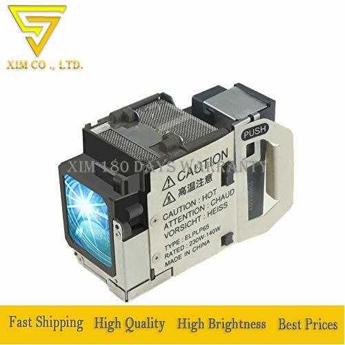 Brand new ELPLP65 / V13H010L65 Replacement Lamp for Epson EB-1750 EB-1751 EB-1760W EB-1761W EB-1770W EB-1771W EB-1775W EB-1776W
