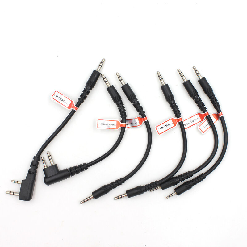 6 IN 1 USB Programming Cable for HYT Walkie Talkie BaoFeng UV-5R Two Way Radio  6in1 Cable