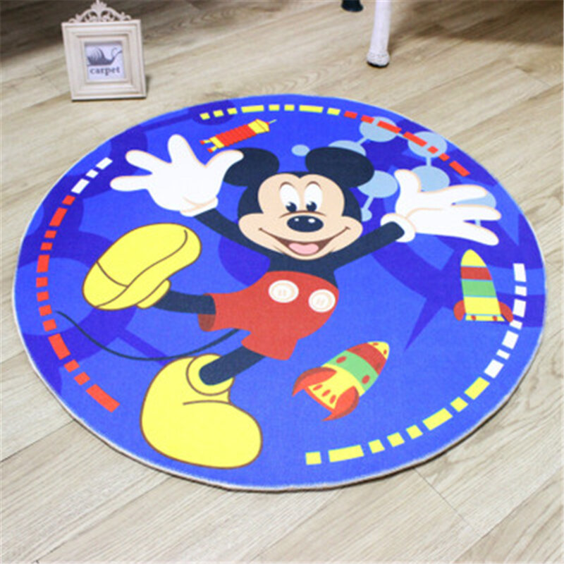 Игровой коврик Disney с Микки Маусом, накидка на дверь, коврик для ванной, кухни, детской комнаты, балкона, коврик для спальни, Детский ковер