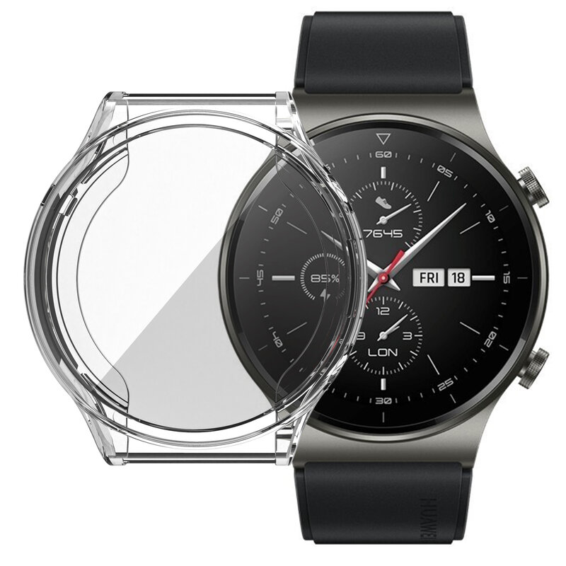 Pokrowiec na ekran TPU pokrowiec na zegarek Huawei GT2 GT 2 pro