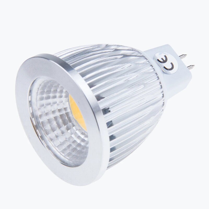 Lâmpada de lâmpada LED Cob Spotlight regulável, alta potência, branco quente e frio, GU 5.3, 220V, MR16, GU5.3, COB, 6W, 9W, 12W, novo