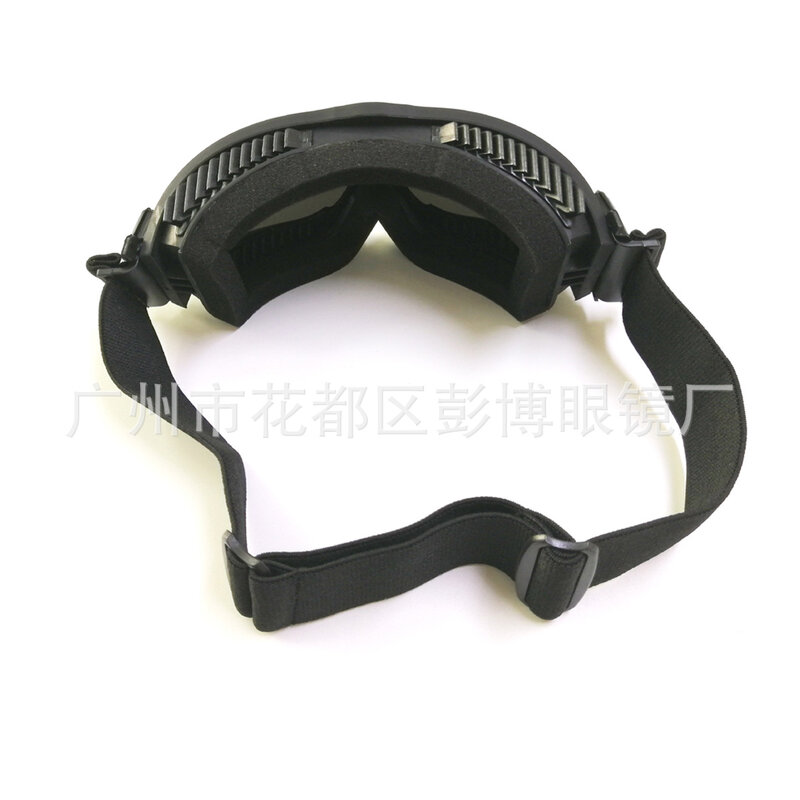 Outdoor Equipment Tactical Goggles Anti-Fog Anti-Shooting Safety Protective Glasses Assault Bicycle Glass Three Assembly