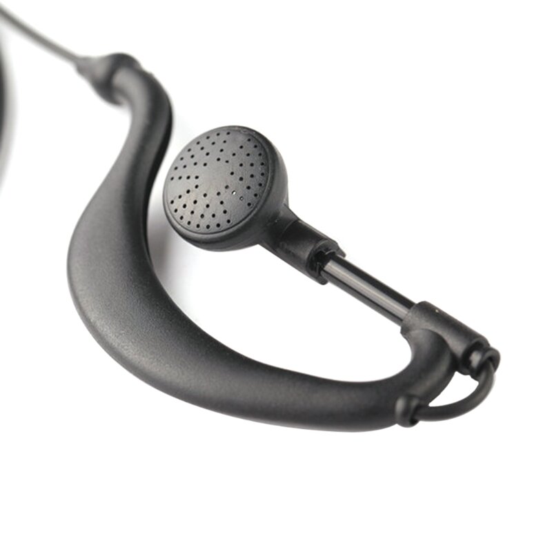 2024 New UV5R Flower Wire 2-pin Braided Earphone for Two-way Radio Headset Walkie-talkies