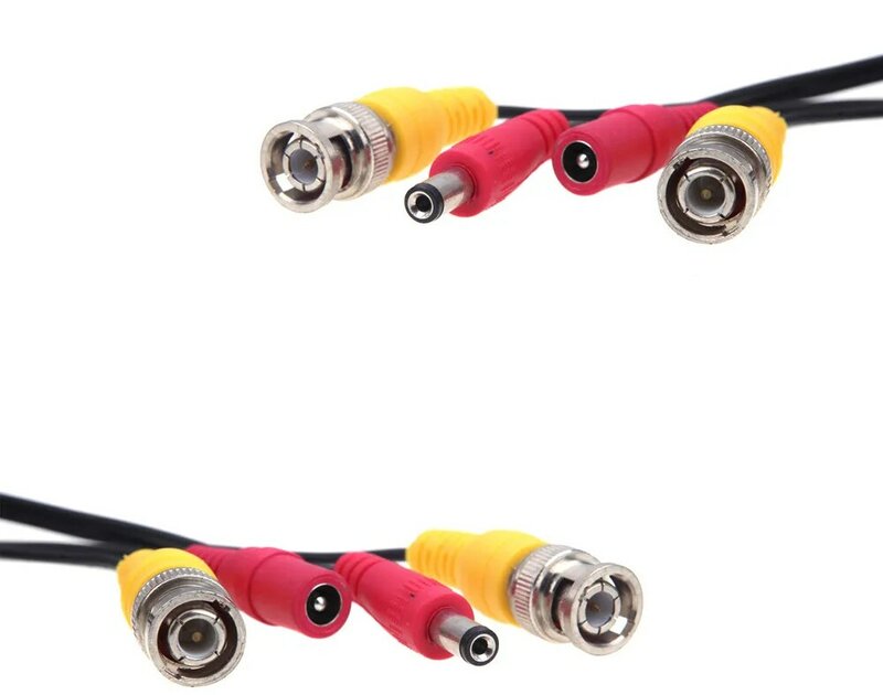 AHCVBIVN kabel BNC 10M Power video kabel Plug and Play untuk kamera CCTV sistem keamanan gratis pengiriman