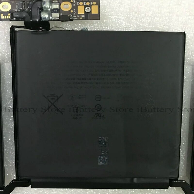 Batería auténtica para ordenador portátil, accesorio para Apple MacBook Pro de 13 pulgadas, A1708, 2016, 2017, EMC, 2978, 3164, 020-00946, AKKU