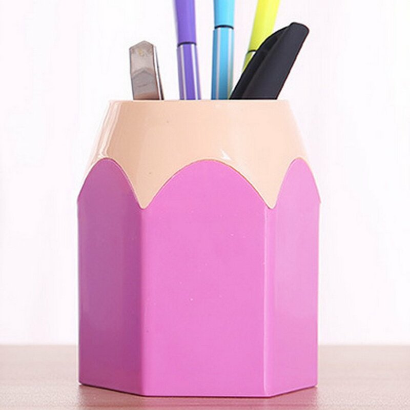 Multifunction bonito cacto em forma de caneta magnética titular pote de lápis casa escritório mesa papelaria caixa armazenamento vaso uma variedade de estilos