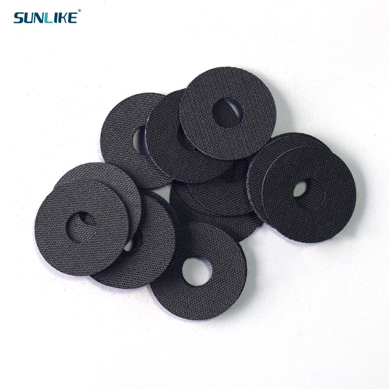 10 Pcs /1Lot 1.0mm Thick Carbontex Tow Washer Disc Plate Suitable For Dawa Shimano Fishing Spool Brake Friction Pad