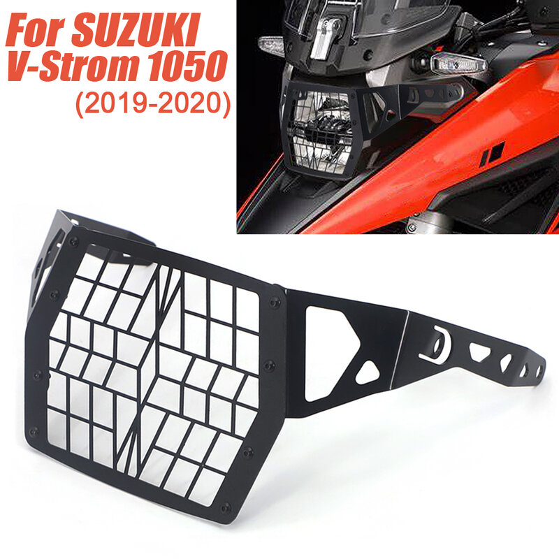 ใหม่2020ไฟหน้ารถจักรยานยนต์Protector Grille Guard Coverป้องกันย่างสำหรับSuzuki V-Strom 1050 Dl1050 DL 1050XT DL1050A
