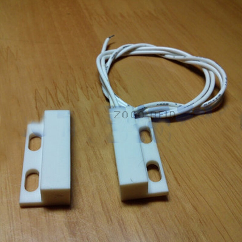 Módulo magnético do sensor do interruptor reed, contato da porta e da janela, luz do alarme, tipo do NO ou do NC, CA 110-220V, 2A