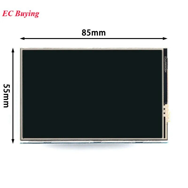3.5 بوصة 3.5 "TFT LCD شاشة تعمل باللمس وحدة العرض 320x240 ILI9486 سائق SPI واجهة لتوت العليق Pi A A + B B + 2B 3B 3B + 4B