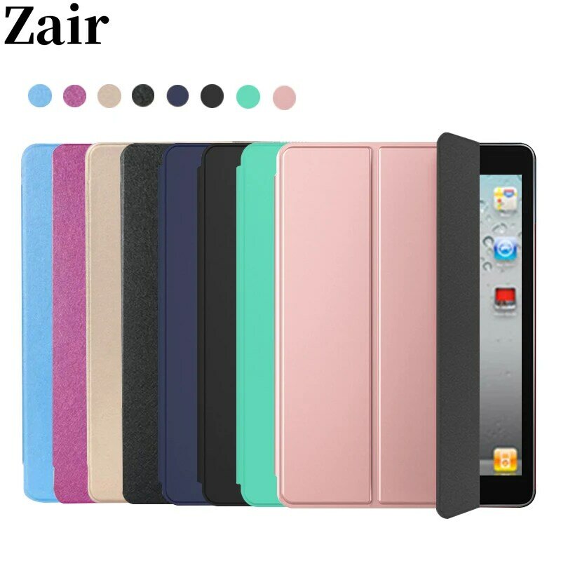 Voor Ipad 2 Ipad 3 Ipad 4 Pc Back Case Pu Leather Stand Cover A1395 A1396 A1397 A1416 A1430 A1403 a1458 A1459 A1460 Tablet Case