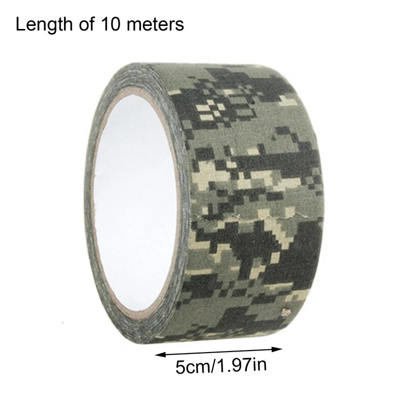 10M Hunt Vermomming Hansaplast Camouflage Elastische Wrap Tape Zelfklevende Sport Protector Enkel Knie Vinger Arm Bandage Tape