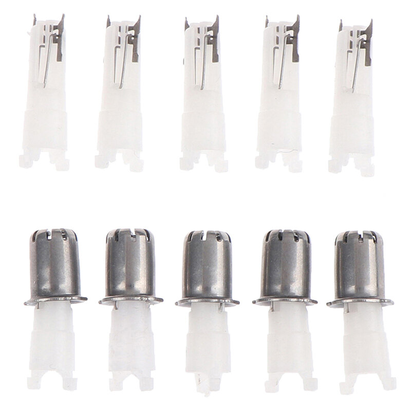 Cabezales de repuesto para cortadora de pelo de nariz, 3 en 1 afeitadora, color blanco y negro, 22mm, 5 piezas