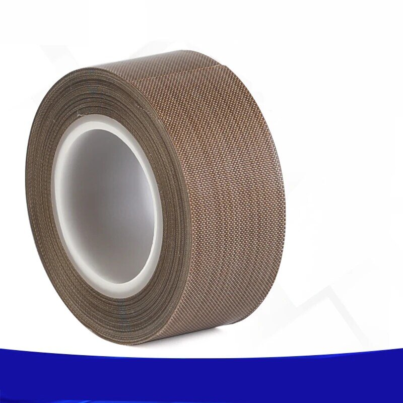 0.18mm 300 Degree High Temperature Resistance Adhesive Tape Cloth Heat Insulation Sealing Machine PTFE Tape