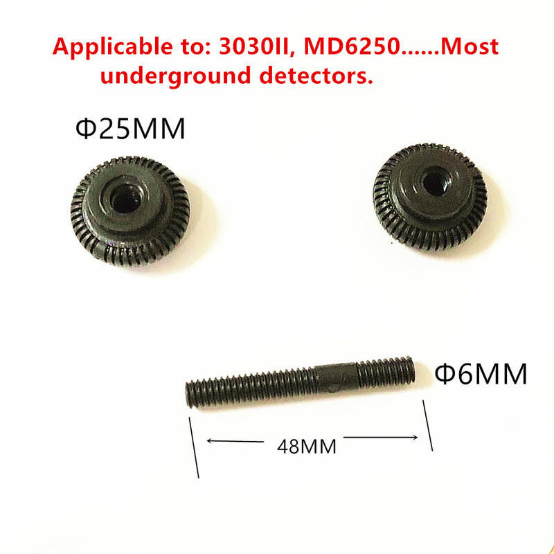 free shipping  new metal detector md3010 Search coil Screw connection md-3010 Plastic coil screws Fitting