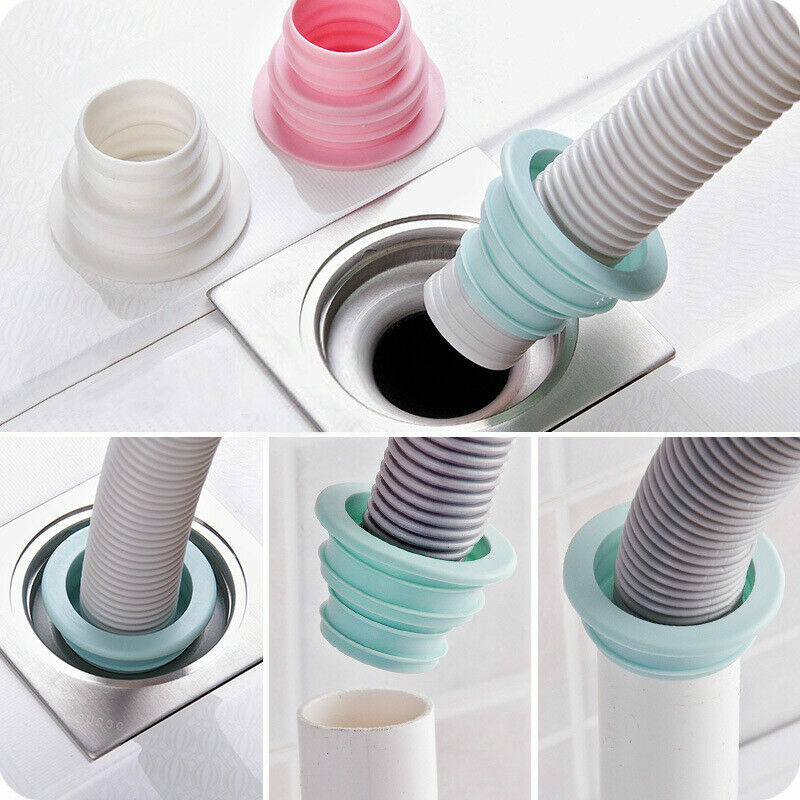 Home Water Drain Seal Silicone Ring Deodorant Anti-pest Sewer Seal