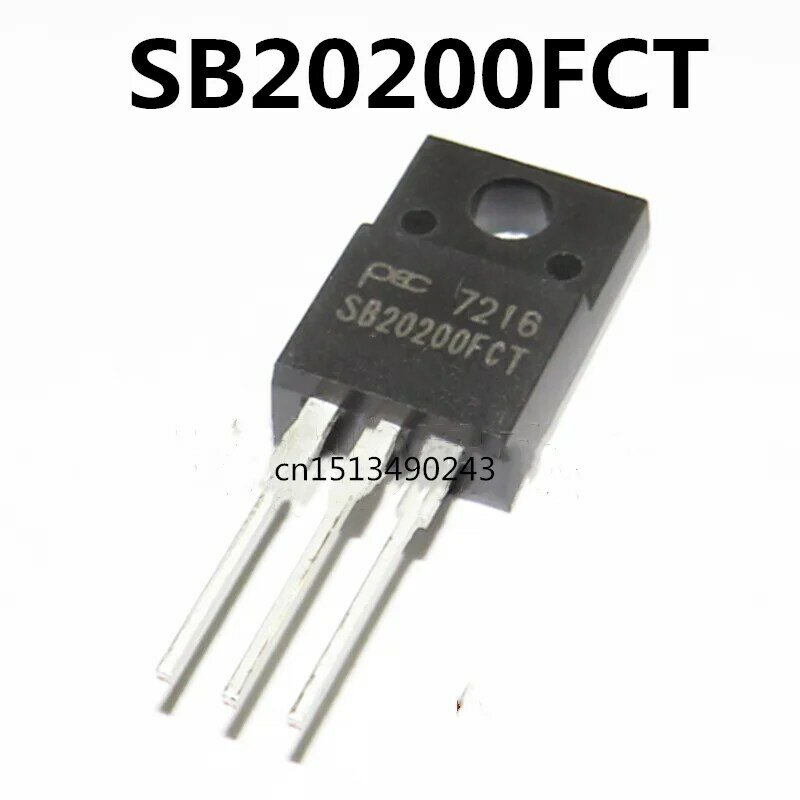 Original 5PCS/lot SB20200FCT 20A/200V TO-220F