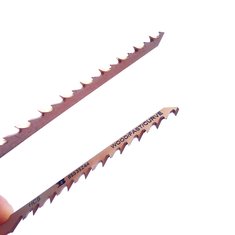 SIJIBOSI – lame de scie sauteuse HCS à 18 dents, acier, bois, coupe rapide, tige en T, 1 pièce