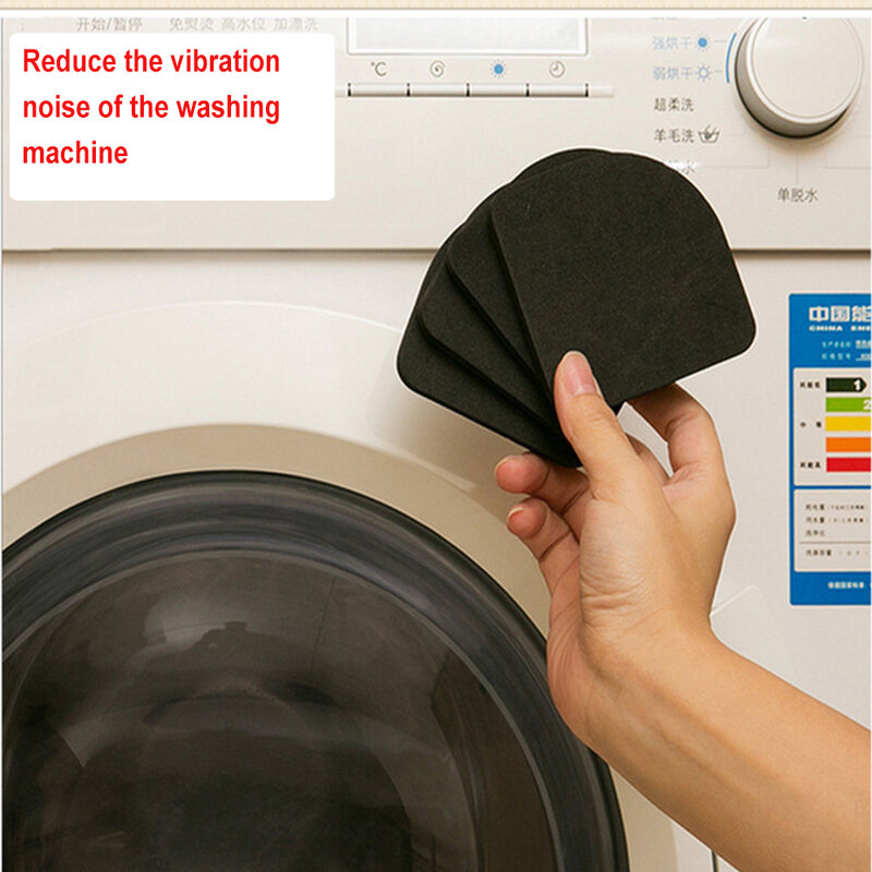 Almofada anti-vibração para geladeira, máquina de lavar, antiderrapante, multifuncional, eva, absorve choques, móveis, pernas