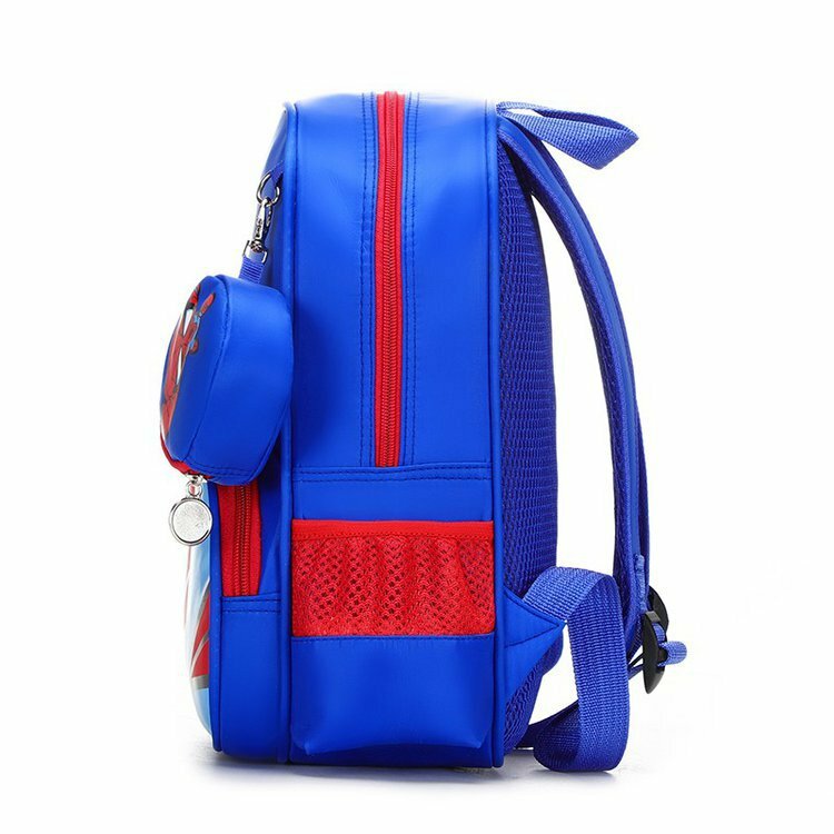 Marvel-mochila con dibujos animados de Capitán América para niños, bolsos escolares bonitos de Spiderman, gran capacidad, para estudiantes